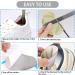 6 Pairs Women's Heel Cushions - Self-Adhesive Comfort Insoles for Pain Relief | Anti-Bubble Foot Care Pillows (Black Gray Beige) - Buy Online on GoSupps.com