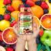 MYVIDAPURE Fruit Mix Prebiotic Fiber Gummies - Natural Strawberry, Peaches & BlackBerry Flavor - 60 Gummies (Non-GMO, Gelatin-Free) - Buy Online on GoSupps.com