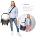 Reer 85021 Clip&Go Carry Strap for Baby Car Seats - Universal Ergonomic Black | International Shipping Available - Buy Online on GoSupps.com
