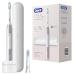 Oral-B Pulsonic Slim Luxe 4500 Electrical Sound toothbrush/Electric Toothbrush 2 plug-in brushes 3 cleaning modes for dental care and healthy gums travel case designed by brown rosegold