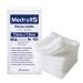 Medrull 8 -layer compresses 7.5 x 7.5cm non -sterile wound drafts - 100% cotton very soft absorbent mull - medical quality 100 pack 7.5x7.5 cm (100 pack)
