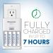 Eneloop Panasonic Power Pack - 6AA & 6AAA Rechargeable Batteries with Advanced CC17 Charger | International Shipping Available - Buy Online on GoSupps.com