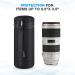 Powerextra 4x Zipper Lens Case Lens Pouch Bag with Thick Protective Neoprene for DSLR Camera Lens Fit for CA Nikon Sony Olympus Panasonic Includes - Small Medium Large XL Size - Buy Online on GoSupps.com