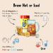 Lift Instant Lemon Flavoured Tea | Enjoy Hot or Iced Lemon Tea | Multipack of 6 x 165g Jars - Buy Online on GoSupps.com