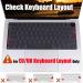 Ultra Thin Keyboard Cover for 2022-2024 MacBook Air 15 M2 M3 & Pro 14 16 M1 M2 Max - EU Layout with Touch ID | Perfect Fit for A3114 A3113 Models - Buy Online on GoSupps.com