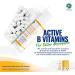 Vitamin B Complex with 5-MTHF Folate, B1, B2, B5, B6, Methyl B12, Niacin, Biotin - Stress & Heart Health Support - Buy Online on GoSupps.com