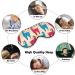 Cute Fluffy Llama Sleep Mask Adjustable Eye Cover for Light Blocking, Perfect for Travel and Nap Time - Men and Women - Buy Online on GoSupps.com