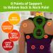 Hempvana Straight 8 Posture Corrector | As Seen On TV | Relieve Back Strain & Slouching | Moisture-Wicking Hemp Fibers | Adjustable & Lightweight | One Size - Buy Online on GoSupps.com