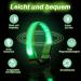 Jostift Luminous Elbe Rechargeable LED Dog Collar - Waterproof & Adjustable for Small/Medium Dogs - Super Bright with 3 Lighting Modes (Green) - Buy Online on GoSupps.com