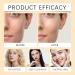 Orange Exfoliating Gel Moisturizer Face Body Gel for Pore Cleansing and Tightening Deep Clean Pores Blackhead Removal All Types Skin 2Pcs - Buy Online on GoSupps.com