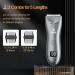 Favrison Body Hair Trimmer for Men - Waterproof Electric Clippers with Ceramic Blade LCD Display & Grooming Kit - Buy Online on GoSupps.com