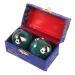 Homsfou 2st fitness handball spiked massage ball Physioball for the hand hand massage ball massage balls for hand exercises fitness massage balls strengthen panda metal gymnastics ball box