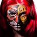 Ammonia Free Liquid Latex Face Paint - Fluorescent Orange 16 oz for Kids & Adults | Ideal for Art School Plays Cosplays & Concerts | International Shipping - Buy Online on GoSupps.com