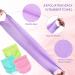 6Pc Exfoliating Back Scrubber Set with Handles - Body Exfoliator Washers & Bath Gloves for Skin Cleansing and Massage - Men and Women - Buy Online on GoSupps.com