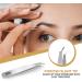 Professional Eyebrow Tweezers Set - 4 Precision Tweezers & Travel Case | KICHLY - Perfect for Flawless Plucking - Buy Online on GoSupps.com