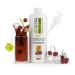 Asvita beverage concentrate Fresh Mix 1: 80-1l bottle including dosing pump - drinks syrup sugar -free - 26 delicious flavors (iced cherry)