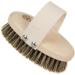 Starmann Beech Wood & Horsehair Body Brush - Dry Massage & Spa Hand Brush for Breast Care - Buy Online on GoSupps.com