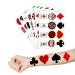 Casino Theme Temporary Tattoos - 8 Sheets 96 PCS Cute Tattoo Stickers for Kids Party Decor & Favors - Buy Online on GoSupps.com
