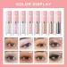 Erinde Liquid Glitter Eyeshadow Set - Shimmer Metallic Eye Shadow for Korean Sparkly Makeup - Long-Lasting & Lightweight Formula - 4PCS - Buy Online on GoSupps.com