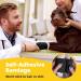 Anjocare Self-Adhesive Bandage Wrap (8 Pack) - Breathable & Cohesive Wrap for First Aid Sports Injuries and Pet Care - 10cm x 4.5m - Black - Buy Online on GoSupps.com