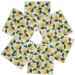6Pcs Reusable Paper Towels Lemon Print Dish Towels for Kitchen Soft and Absorbent Dish Cloths Quick Drying Kitchen Dishcloths Dish Rags for Washing Dishes - Buy Online on GoSupps.com