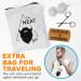 The Neat Guy 5-Piece Beard Catcher Kit - White | Mess-Free Shaving Set with Beard Apron, Comb, Scissor, and Bag | Perfect Fathers Day Gift - Buy Online on GoSupps.com
