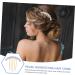 MAGICLULU Rhinestone Hair Pin Bridal Hair Accessories Hair Combs for Women Accessories Hair Comb Clip Womens Headpiece Pearl Hair Side Comb Hair Clip Bride Decorate Imitation Pearls Girl - Buy Online on GoSupps.com