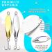 30 Pieces Fishing Spoons Lures  Treble Hooks Fishing Spoons Hard Metal Spoon Lures Spoons for Huge Distance Cast Saltwater Freshwater Fishing in 1/5 oz 1/4 oz 3/8 oz 1/2 oz 3/4 oz Gold Silver - Buy Online on GoSupps.com