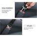 Redamancy Adjustable Dog Seat Belt - Car Safety Belt for Dogs & Cats | Elastic Design & Strong Carabiners | Fits Pets Up to 75 cm - Buy Online on GoSupps.com