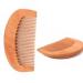 2 Hair Comb Wooden Style Anti-Static Men Women Comb Hair Moustache Beard Sideburns Small Travel Palm