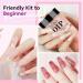 Dip Powder Nail Kit 8 Colors Dip Nails Powder Starter Kit Nail Dip Powder Kit for Beginners with Everything Nail Art Kit with Dipping Powder Liquid Set Recycling Tray for Manicure Home and Salon Use - Buy Online on GoSupps.com