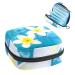 Plumeria Flowers Sanitary Napkin Storage Bag Feminine Menstrual Cup Pouches Nursing Pad Holder Tampon Bags Portable Period Bag for Women Teen Girls 1Pcs Multi-colored 12