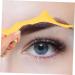 DOITOOL Accessories Brow Makeup Supplies Brow Shaping Template Brow Stencil Brow Template Makeup Tools Make up Auxiliary 17.3x5.9cm Yellow - Buy Online on GoSupps.com