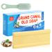 Grand Canal Old Soap & Brush Powerful Stain Remover Laundry Soap Bar Non-Additivewhitening Underwear Cleaning Soap Suitable For All Clothing Long-Lasting Fragrance for Hand Washing Clothes 1PCS(Soap + Brush)
