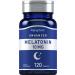 Piping Rock Melatonin 10mg | 120 Tablets | with L-Theanine | Adult Sleep Supplement | Extra Strength Formula | Vegetarian Non-GMO Gluten Free