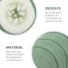 Ipetboom 100pcs Cucumber Eye Care Masks - Moisturizing Makeup Remover Pads - Breathable Cotton Eye Patches for Spa & Salon Use - International Shipping Available - Buy Online on GoSupps.com