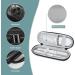 MOSISO Toothbrush Travel Carrying Case for Oral-B Electric Toothbrush - Portable Waterproof Hard EVA Storage Bag (Black) - Buy Online on GoSupps.com