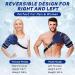 IGOHEALS Shoulder Ice Pack Wrap for Rotator Cuff Injuries - Hot Cold Therapy for Pain Relief & Recovery - Left/Right Shoulder for Men & Women - Navy 003 - Buy Online on GoSupps.com