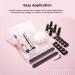 MEFA 60 Pcs Gel Nail Polish Kit - 42 Colors All Seasons Collection with UV Light Matte/Glossy Top Coats & Cuticle Remover | DIY Nail Art for Women - Buy Online on GoSupps.com