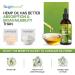 Organic High-Strength Hemp Seed Oil - 60ml | Rich in Omega 3 6 9 | Cold-Pressed & Vegan | Multipurpose Hemp Oil Supplement - Buy Online on GoSupps.com