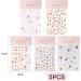 SHUBEIEUMI Nail Stickers for Nail Art 5 Sheets 3D Embossed Spring Flowers Nail Art Stickers Decals Self-Adhesive Nail Supplies Nail Art Decoration Accessories - Buy Online on GoSupps.com