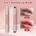 Lip Brush Silicone Lip Applicator Reusable Lipstick Applicators with Cap Portable Lip Brush for Lip Balm Lip Gloss Lip Stick Makeup - Buy Online on GoSupps.com
