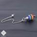 7 Chakras Divination Pendulum for Fortune Telling | International Shipping Available - Buy Online on GoSupps.com