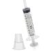 Oral Medicine Syringes with Bottle Adapter - Transparent (10 Pack) | Convenient and Accurate Dosing - Buy Online on GoSupps.com