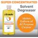 Citra Solv Concentrated Household Cleaner & Degreaser - Valencia Orange Scent | Natural Biodegradable & Effective | 16 Fl Oz Made in USA - Buy Online on GoSupps.com