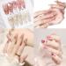 50x/Set Bowknot French Bow Nails Art Alloy Bow Nails Art Decoration Supplies For Salons Silver Bow 9 X 6mm - Buy Online on GoSupps.com
