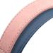 Personalized Didog Leather Dog Collar - Soft Padded with Engraved Name Tag & D-Ring for Small/Medium Dogs - Custom Pink 50-60 cm - Buy Online on GoSupps.com