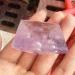Crystal Rough 1 pcs 4.5cm Natural Amethyst Crystal Pyramid Purple Gemstone Pyramid Quartz Stone Obelisk Point Lucky Mascot - Buy Online on GoSupps.com