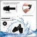 TrelaCo 200 Pairs Silicone Ear Plugs - Soft Reusable Waterproof for Sleeping Swimming and Noise Protection - Ideal for Music Concerts Hunting Shooting and Construction (Black - Buy Online on GoSupps.com
