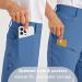 Willit Women's 13 Long Shorts - Quick Dry Water Resistant Knee Length for Golf & Hiking - Slim Fit Blue Ashes, Size 8 - Buy Online on GoSupps.com
